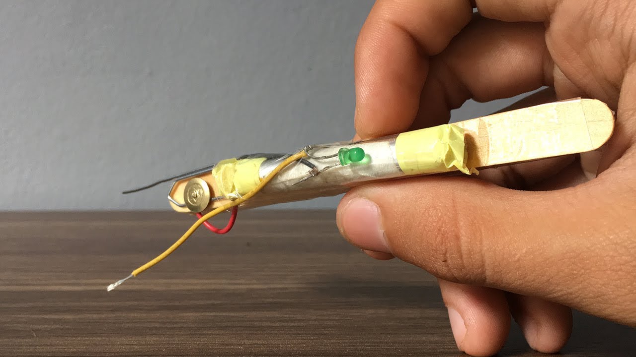 TESTADOR DE CONDUTIVIDADE CASEIRO!