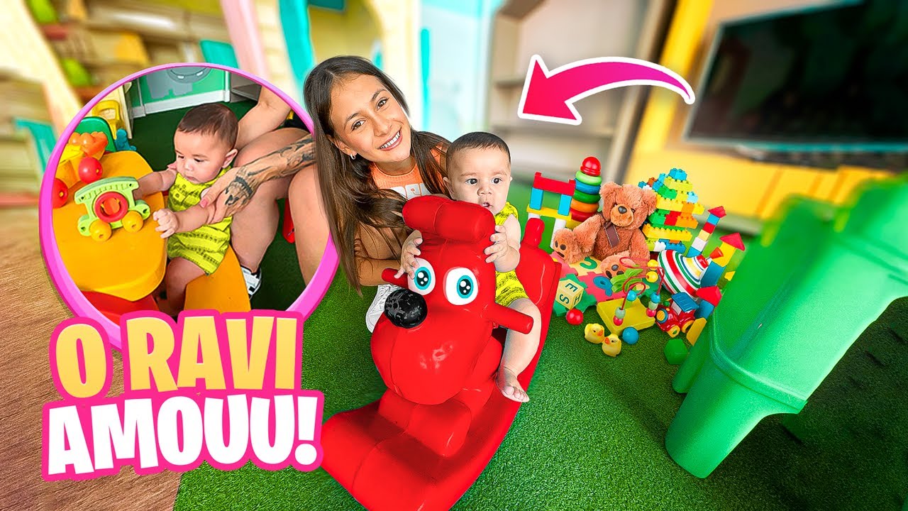 LEVEI MEU IRMÃO NA BRINQUEDOTECA! - BIANKA