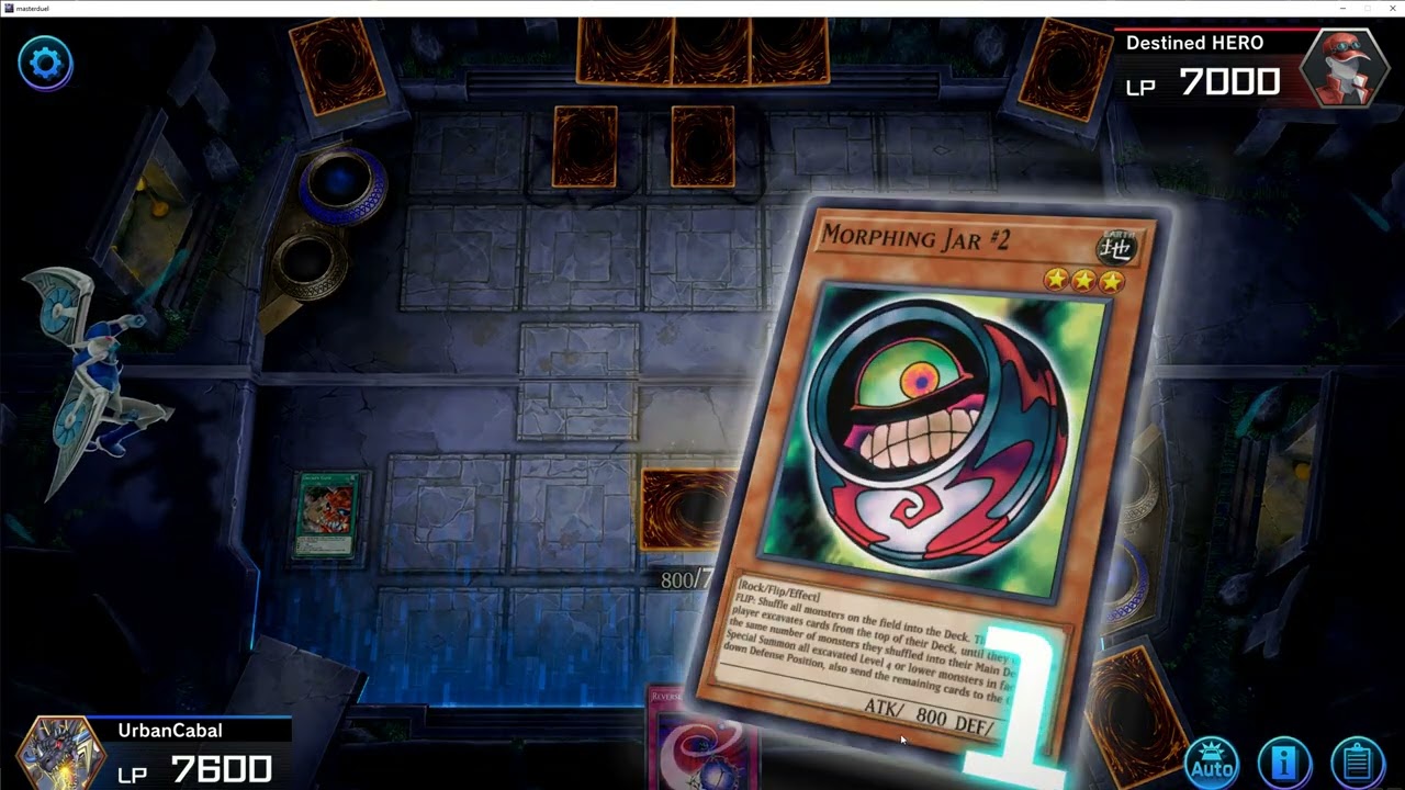 Yu Gi Oh! Jackpot 7 Win Condition Featuring Morphing Jar 2