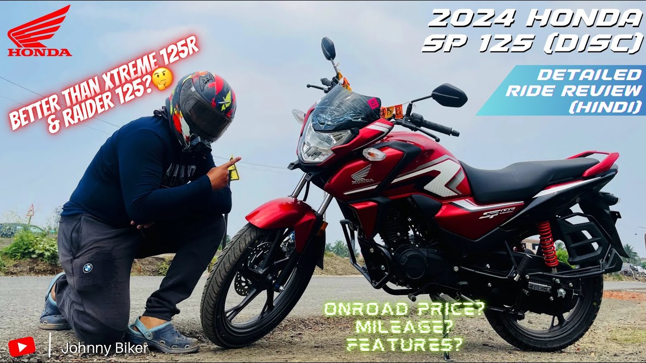 Best Bike in 125cc Segment?🤔 || 2024 Honda SP 125 Detailed Ride Review & Walkaround