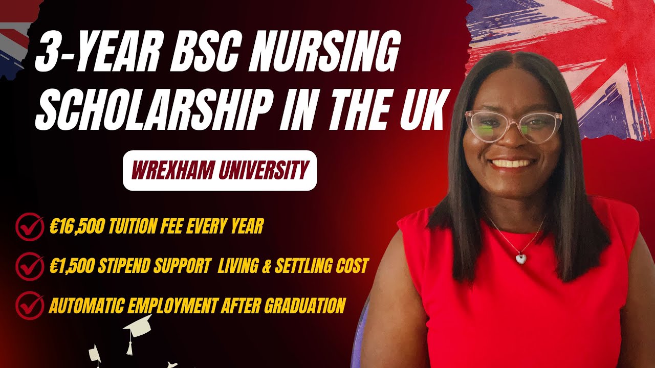 BSc Nursing Scholarship in the UK - £16,500 Tuition Fee & £1,500 Stipend - Get Job After Graduation