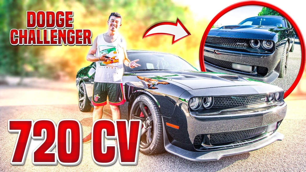 *CARRO NUNCA ANTES FILMADO EM PORTUGAL* ! DODGE CHALLENGER SRT HELLCAT 720 CV | AllSpeedDrive