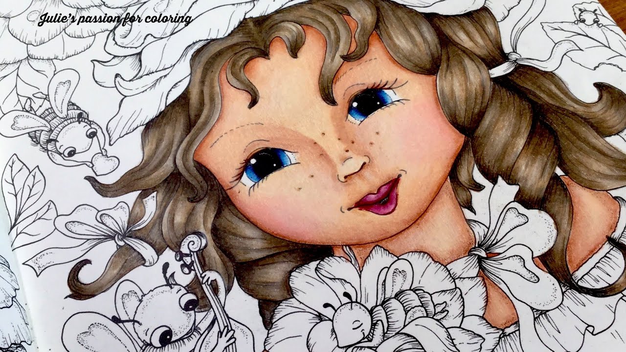 FAIRY TOUCH OF MAGIC by Klara Markova - prismacolor pencils - PART 1