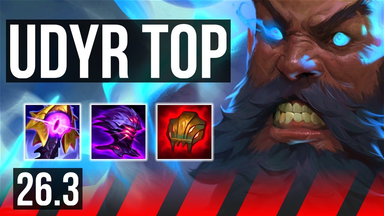 UDYR vs ZAAHEN (TOP) | Perfect KDA: 9/0/5 | KR Grandmaster | 26.3