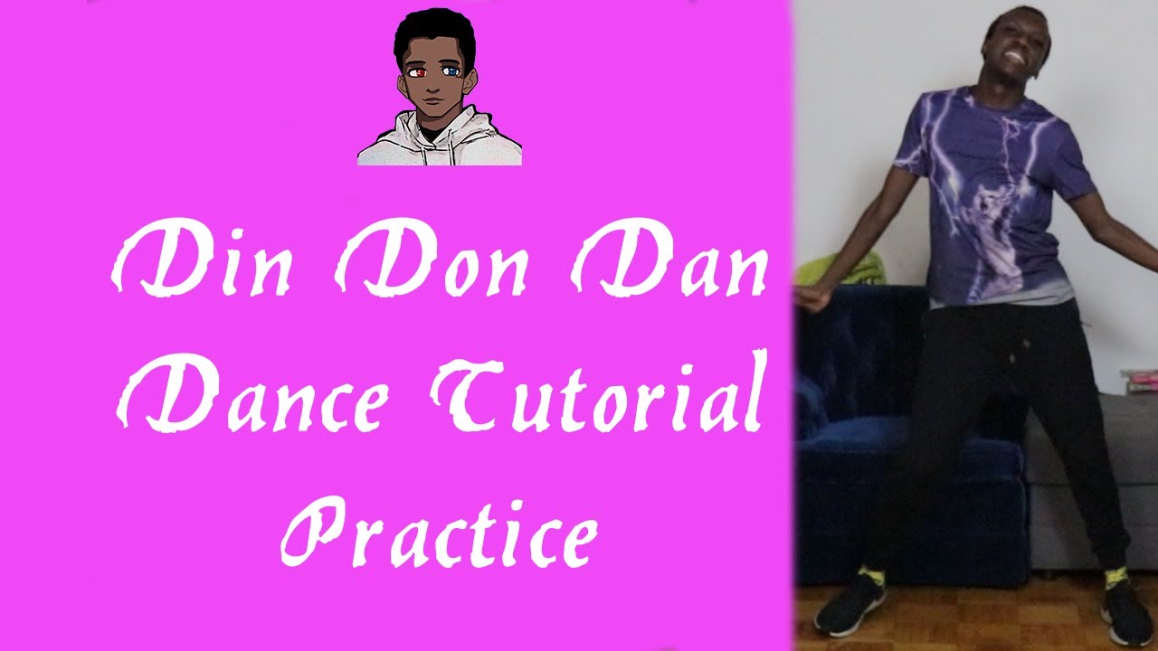 Din Don Dan Dance Tutorial - Practice version (Mirrored)