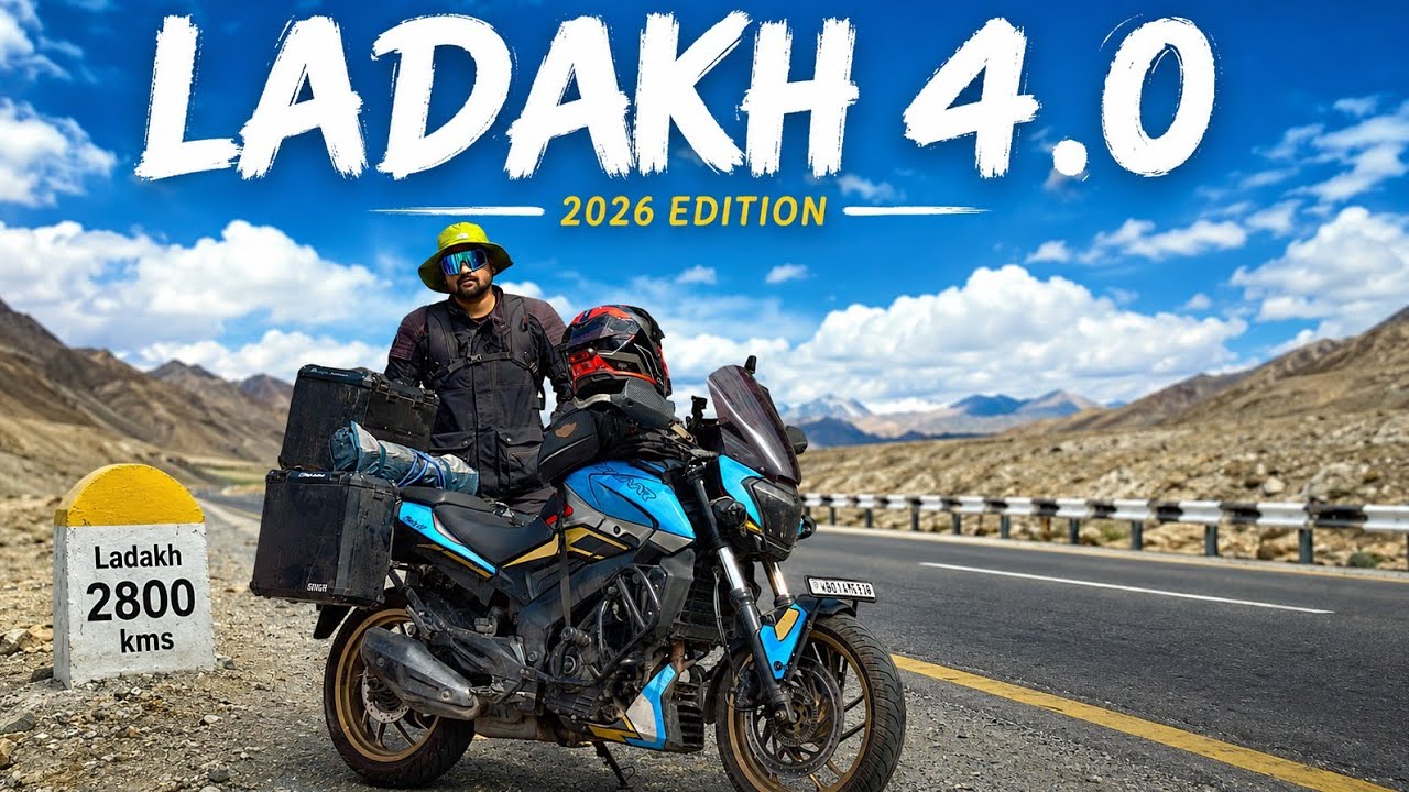 Phir Se Ladakh! 😍 | 4th Time SOLO Ride from Kolkata | LADAKH RIDE 2026