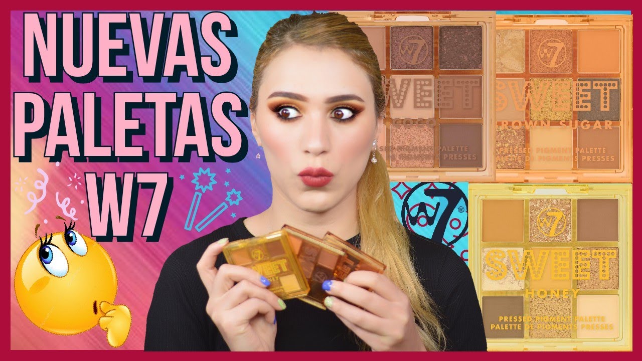 💥NUEVAS PALETAS DE W7 