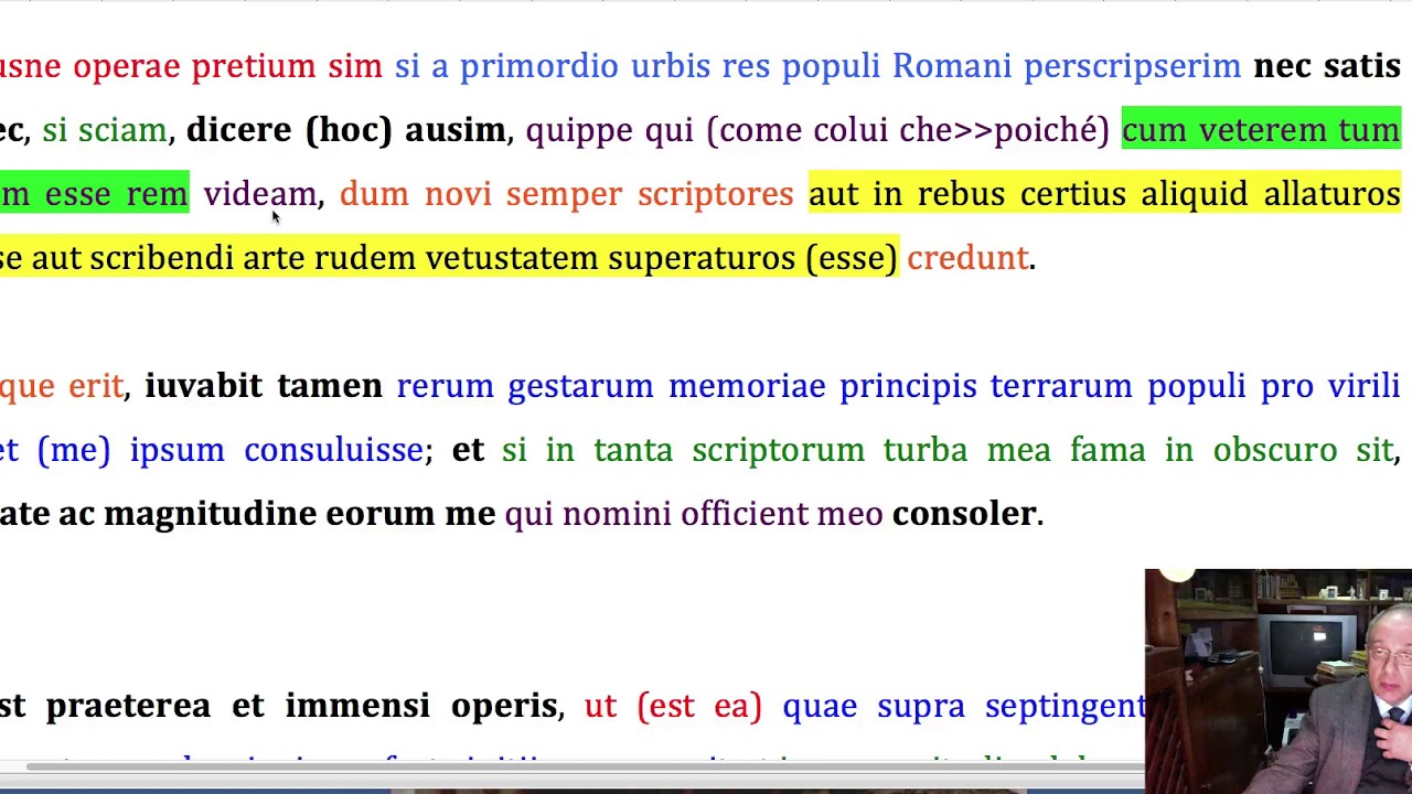 Praefatio, Ab Urbe Condita, Tito Livio