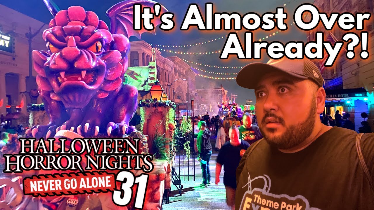 HHN Is Almost Over!? Halloween Horror Nights 31 Mid-October Updates!