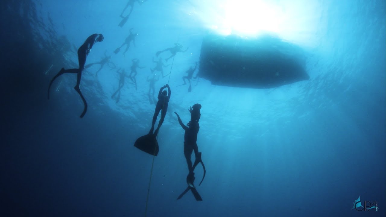 Nice abyss contest compétition d'apnée Nice - Concept Visuel Trapani