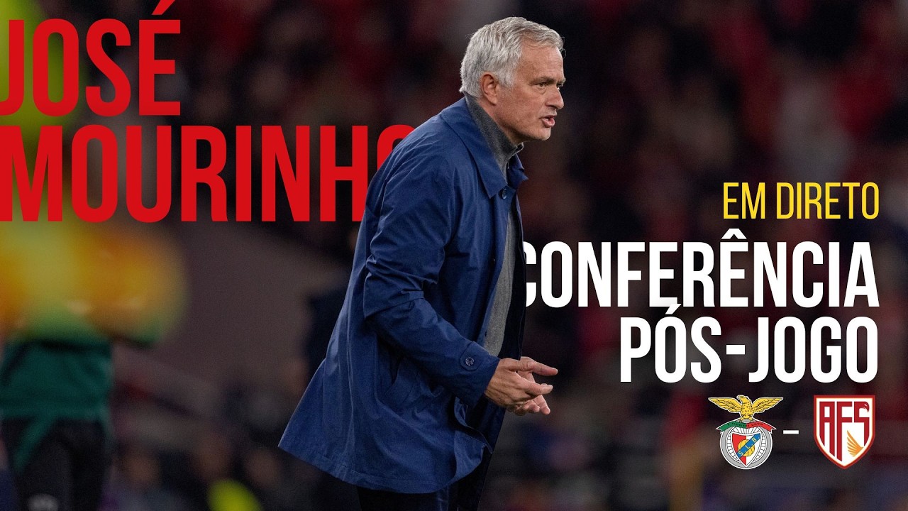 🔴 EM DIRETO | CONFERÊNCIA PÓS-JOGO | Benfica - Aves SAD