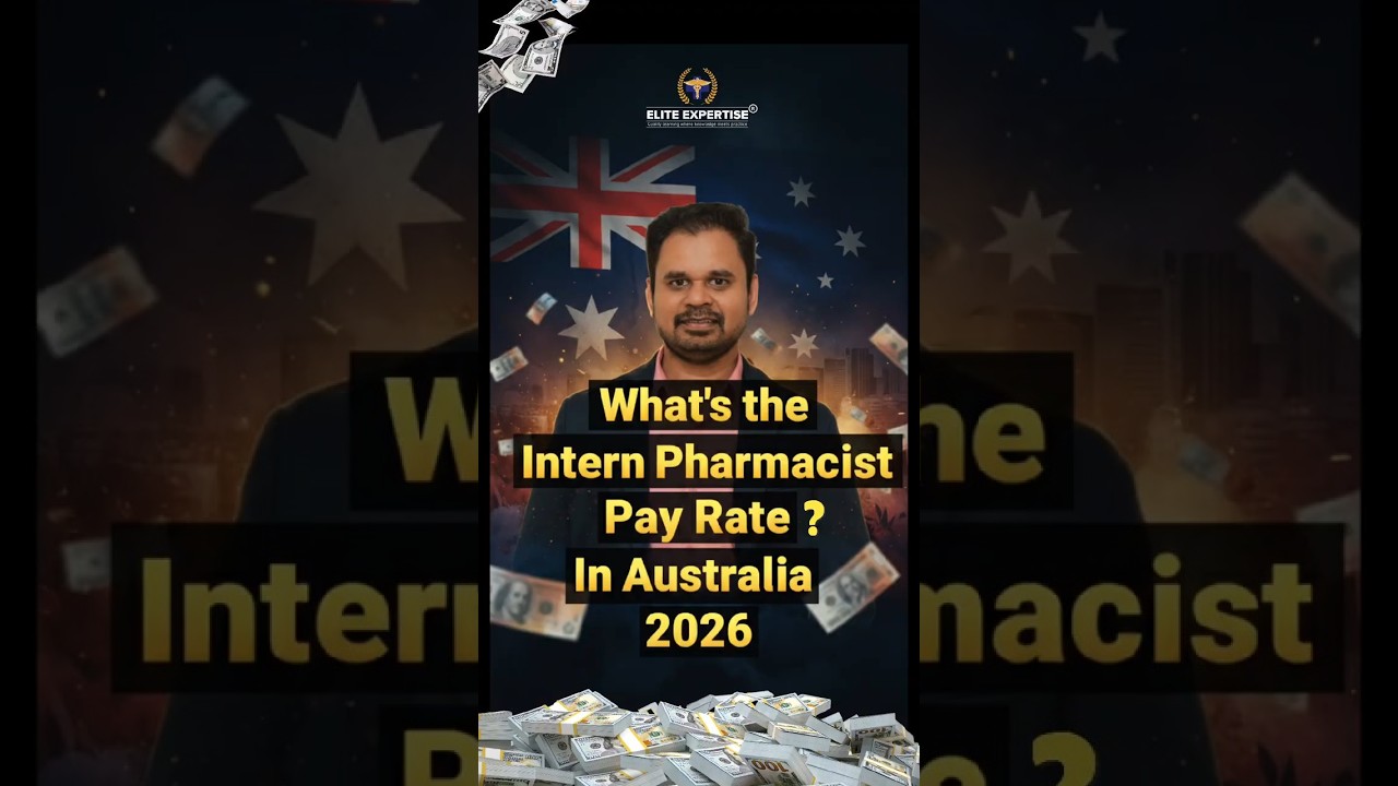 Intern Pharmacist Salary in Australia 2026 | Pharmacist in Australia #australia #shorts #yt #viral