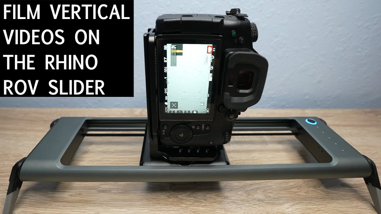 How to rig a Rhino RŌV slider to film vertical videos
