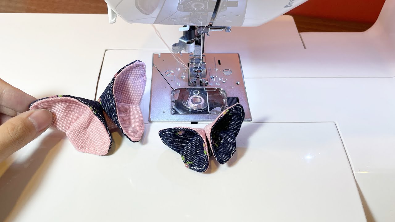 🦋 Удивительные советы и хитрости для любителей шитья | Бабочка из ткани своими руками 🦋
