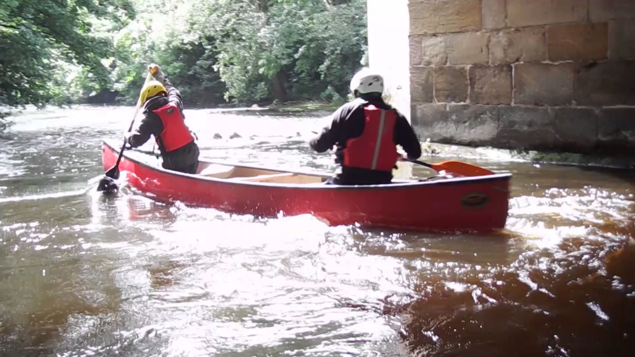 Canoeing in Matlock Derbyshire  Peak District