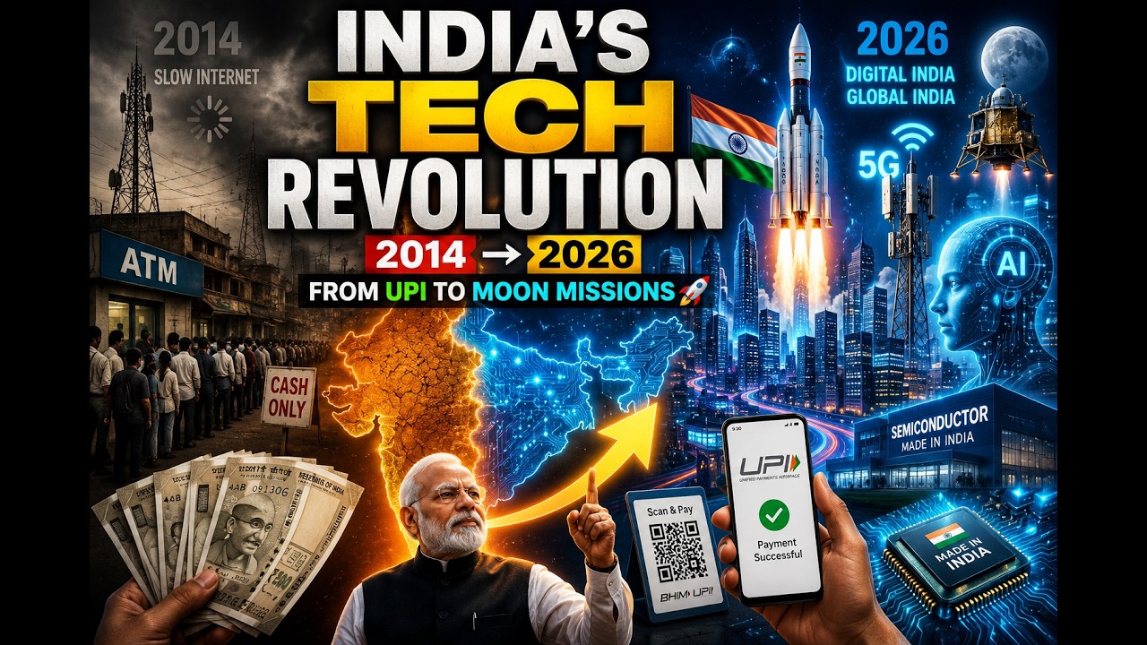 India last decade growth in Tech