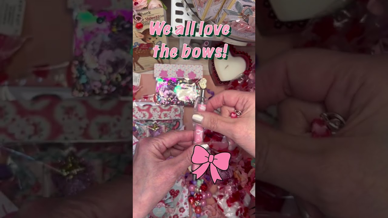 Red Hot Valentine Swap from Kate @penelopekateross4032 on YT & @lilybeanpapercrafts on IG