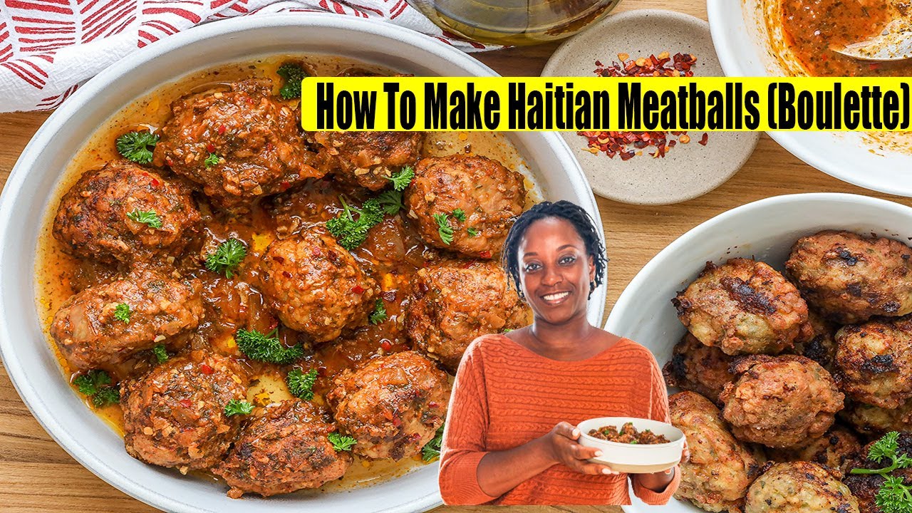 Learn How To Make Delicious Haitian Meatballs: You Won't Believe What's Inside!