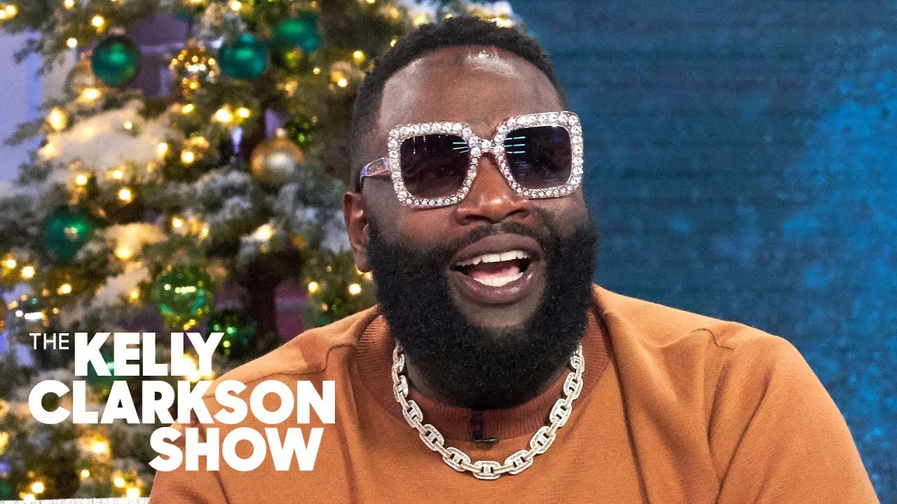 Rick Ross Gets A Sunglasses Makeover In Bedazzled Elton John-Inspired Frames