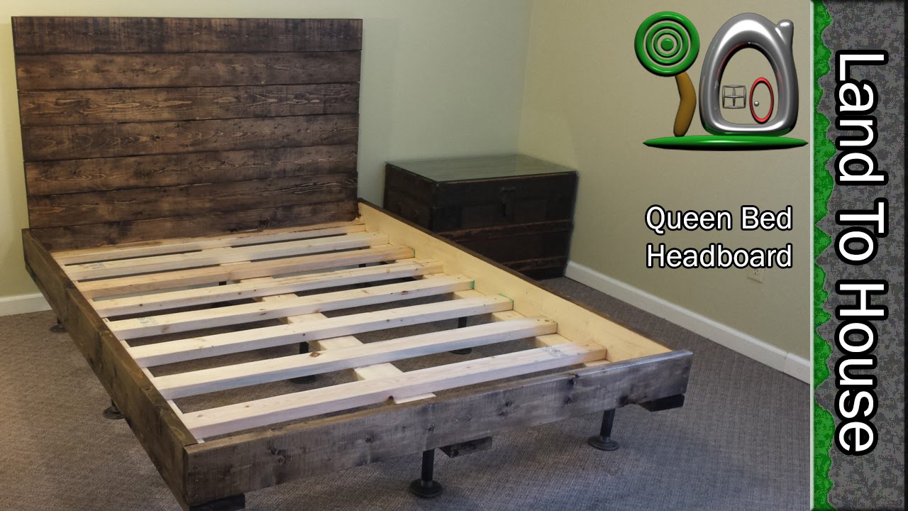DIY Headboard for a Queen size Bed