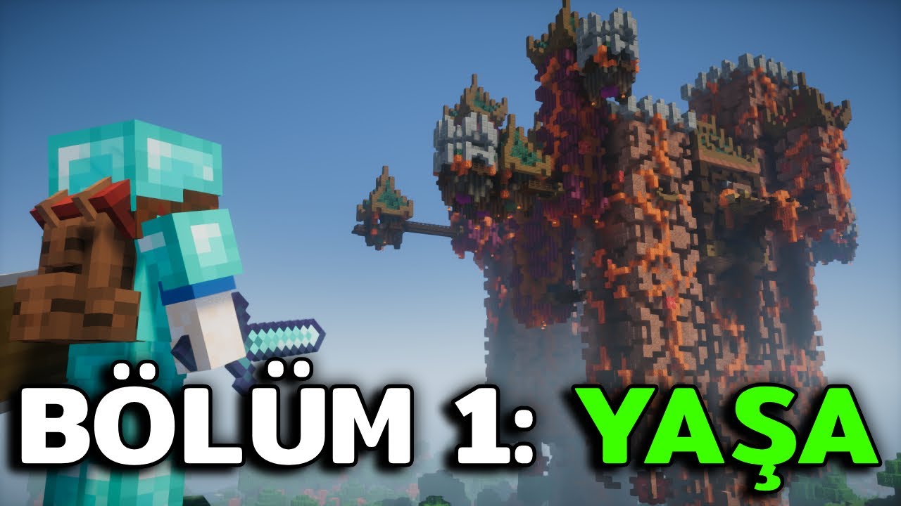 GELECEKTEKİ Minecraft'ta Hayatta Kalabildim mi? (B&ouml;l&uuml;m 1)