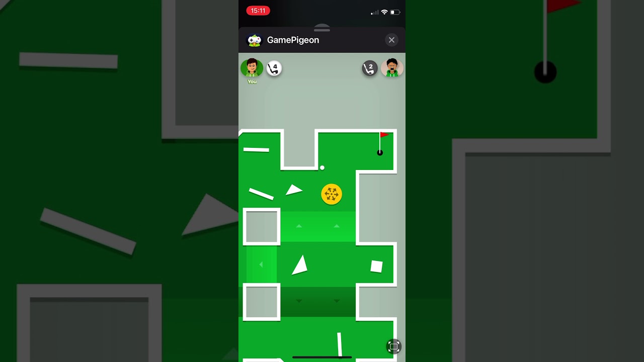 GamePigeon Mini Golf (3) speedrun any% with kttwong12 - 3:36.567 (Former WR)