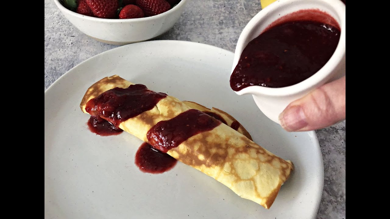 Berry Sauce from Frozen Berries