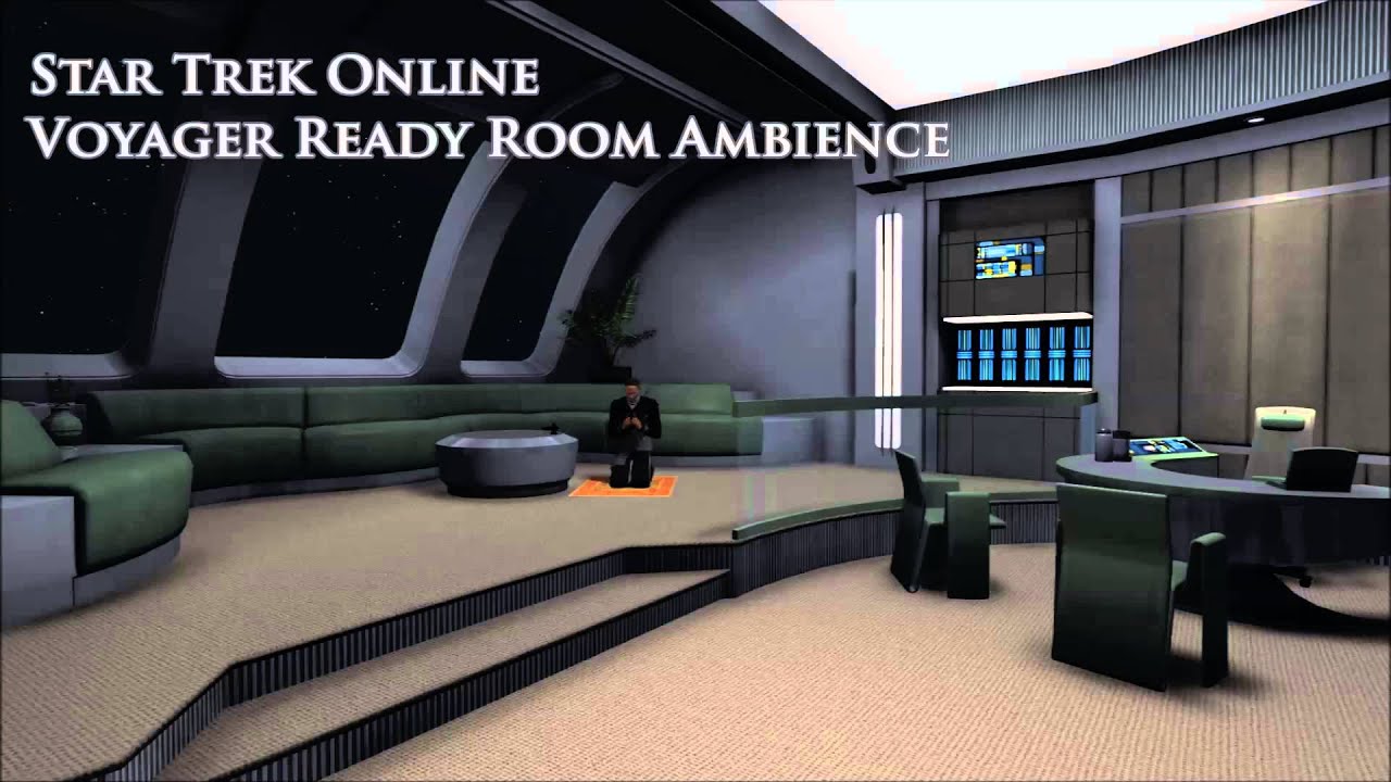 Star Trek Online: Voyager Ready Room | 1 HR Environmental Ambience
