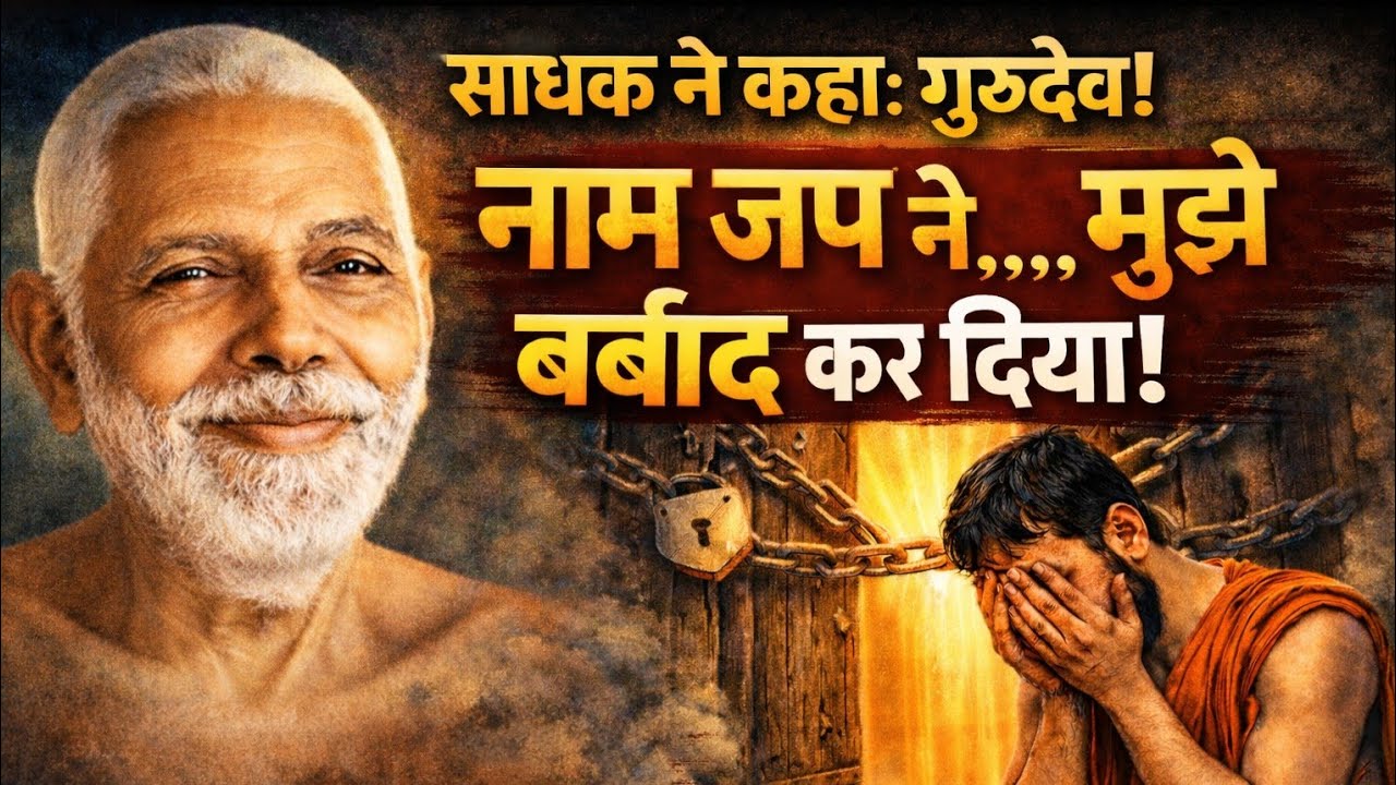 अटपटा प्रश्न❓ गुरुदेव! नाम जप ने मुझे बर्बाद कर दिया | सच्चाई जो आपको हिला देगी। श्री रमण महर्षि जी।