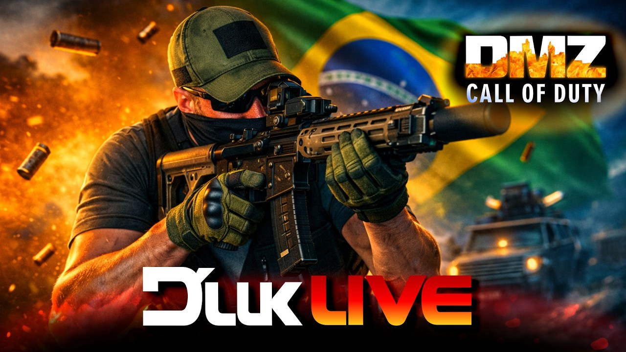 🟢 LIVE ON 🎮 DMZ o início. Contratos, Melhorias e Missões 💀 Call Of Duty 🇧🇷 DLuk Live (PS5) 🦉