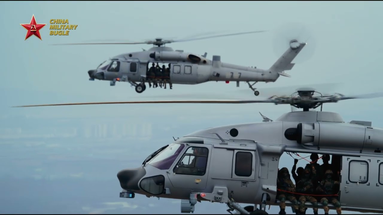 Spectacle Scenes of China's PLA Air Force