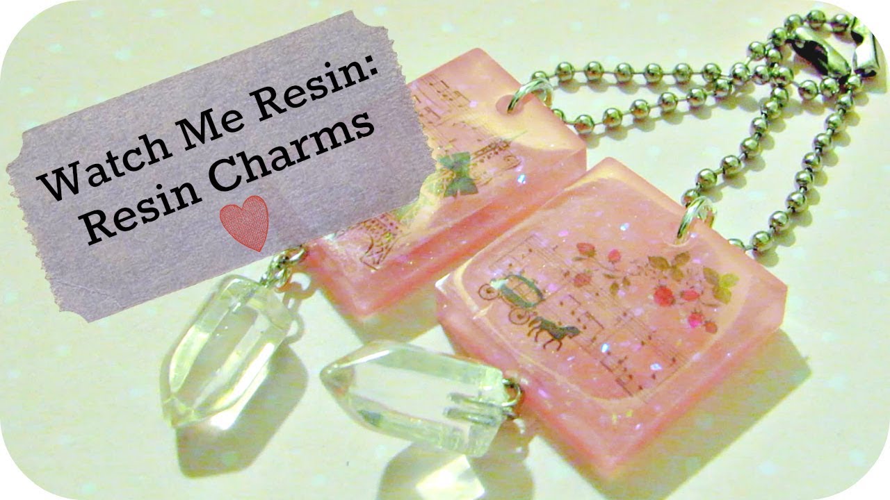 Watch Me Resin: Resin Charms // VelvetWay