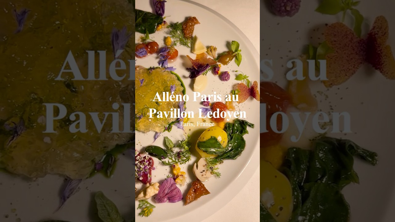 Alléno Paris au Pavillon Ledoyen | Paris, France 