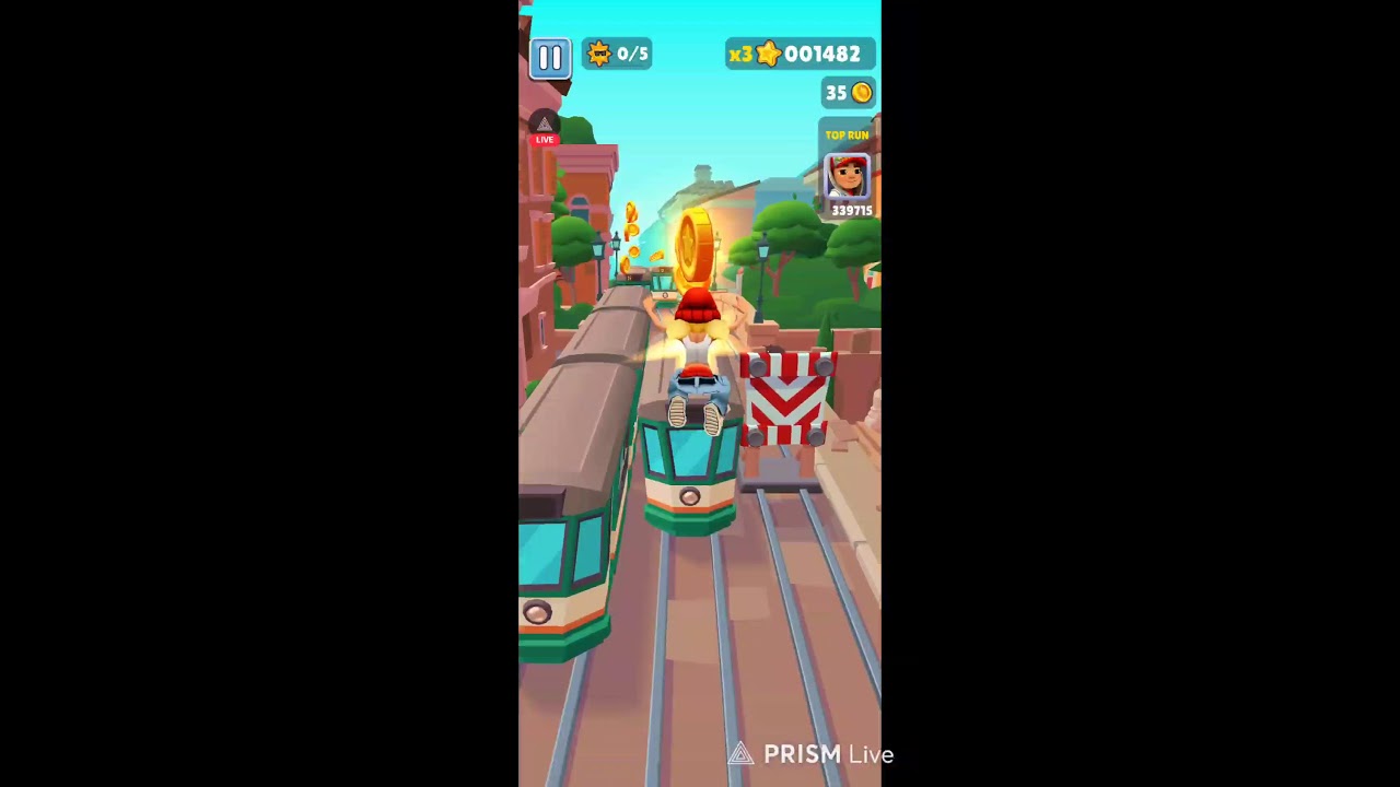 World record run in Subway Surfers 😎