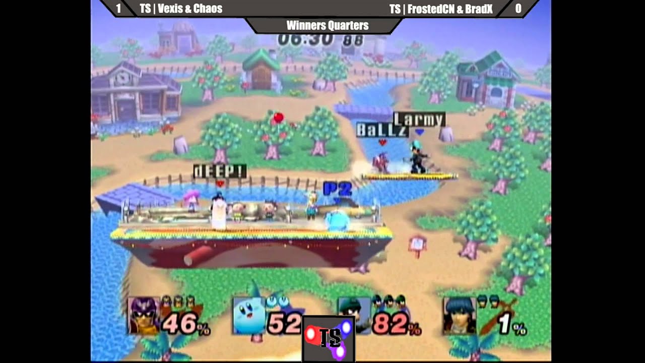 Smash Saturday #1 - TS | Vexis & Chaos vs TS | FrostedCN & BradX - Winners Quarters