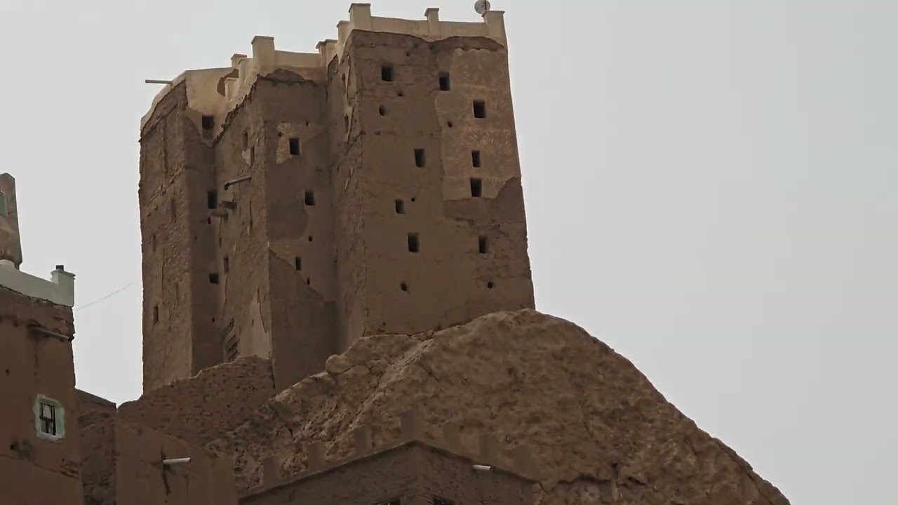 انهيارات صخرية_حصن باصم_رباط باعشن_ وادي دوعن_م/حضرموت،اليمن..Hussen Basum_Alrubat-Du'an_Hadhramout