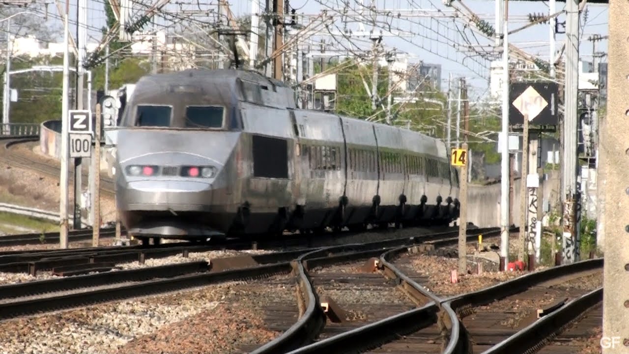 Gare de Massy TGV - Passages à 200km/h