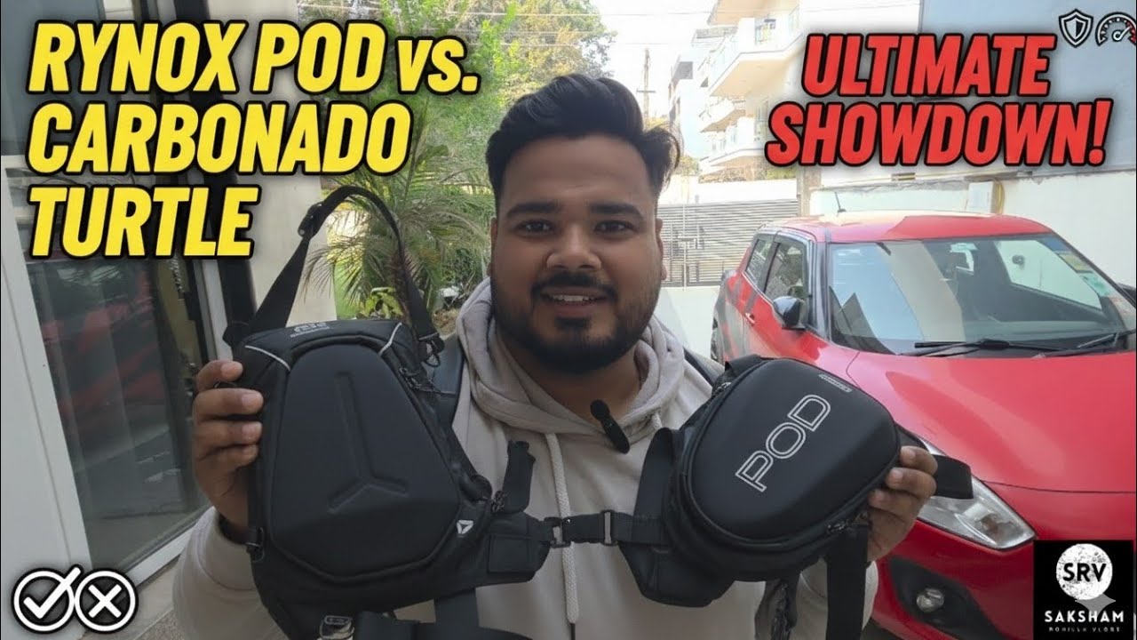 Konsa lu? | Rynox Pod vs Carbonado Turtle thigh bag | Always Riding | 