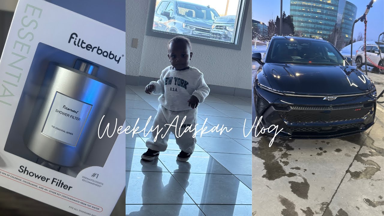 WEEKLY ALASKAN VLOG: I BOUGHT A NEW CAR||TINT MY WINDOWS|| COSTCO & WALMART RUN!! #family #costco 