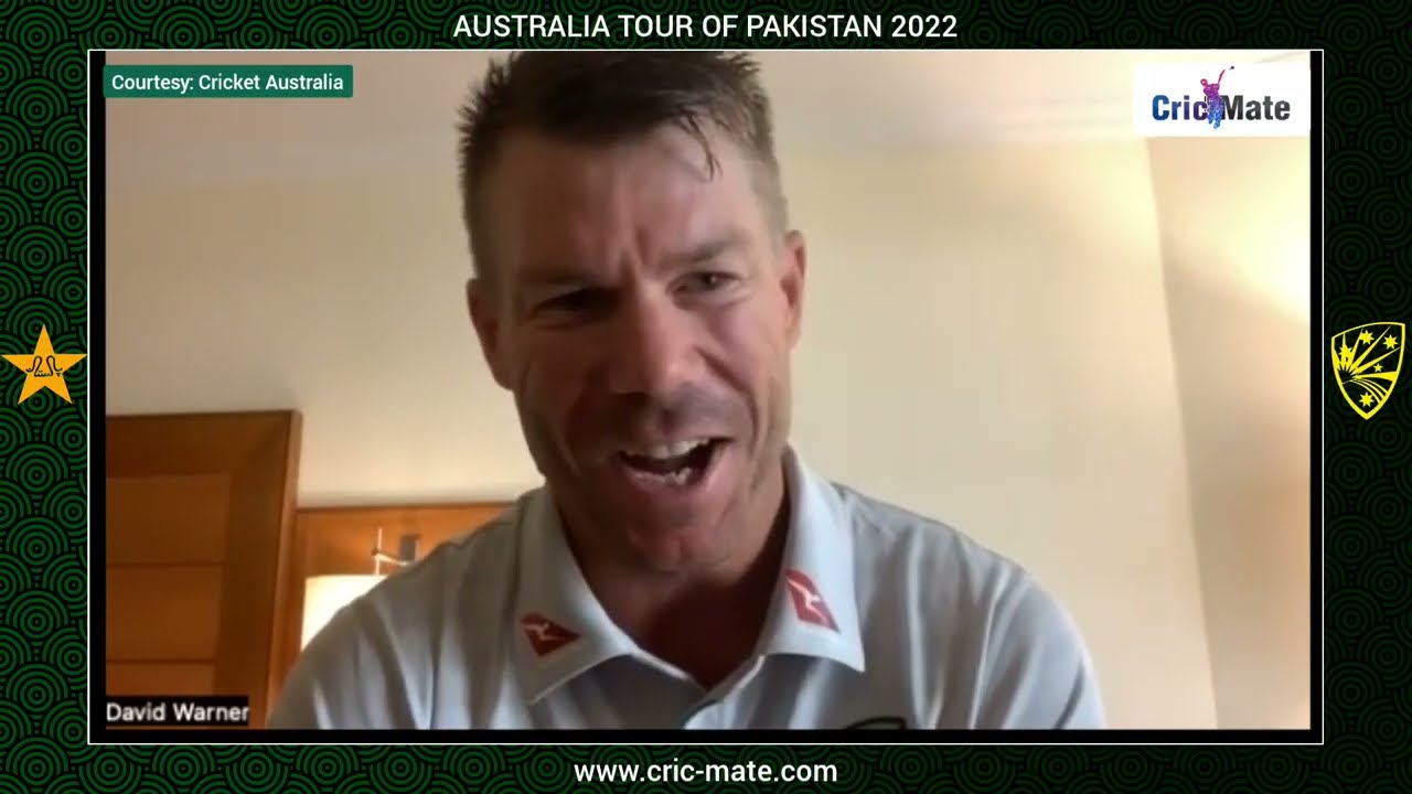 David Warner speaks ahead of 2nd Test against at Karachi | Cricket Australia