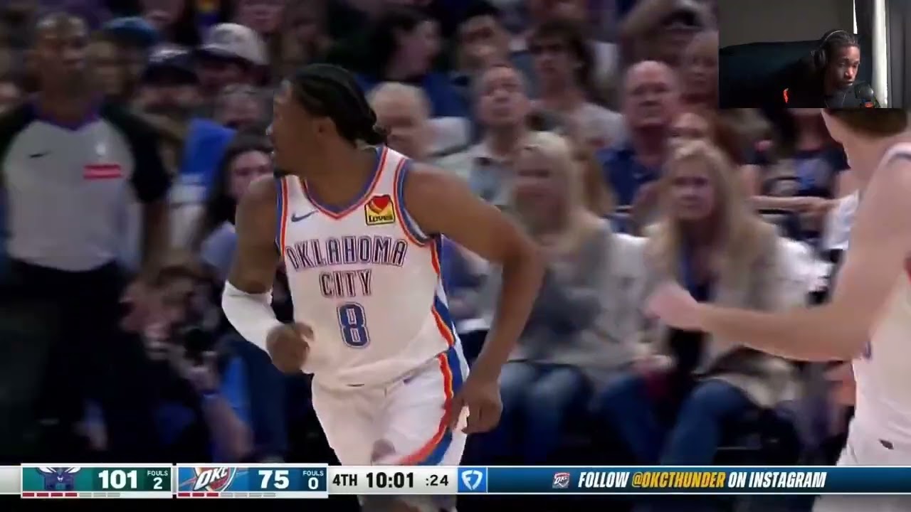 okc vs hornets craziest game this year