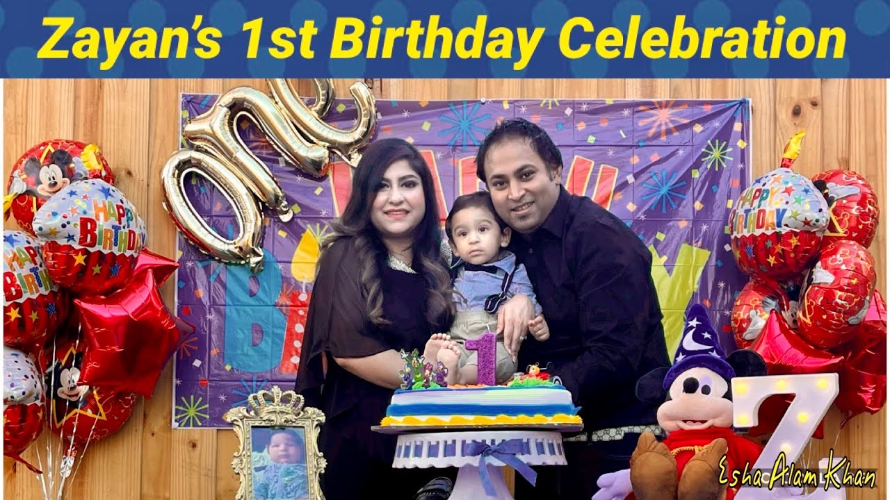 Zayan-এর প্রথম জন্ম দিনের Party blast Vlog | ❤️Alhamdulillah❤️| Zayan the Boss baby’s 1st Birthday |