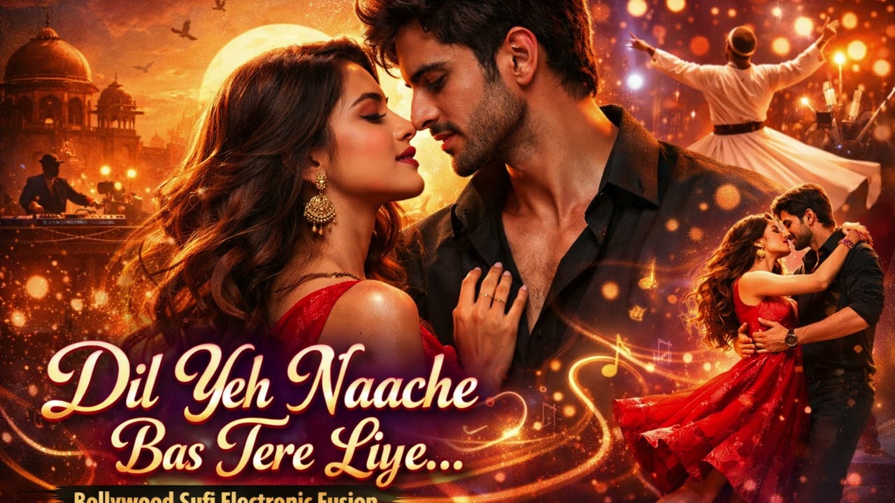 Dil Yeh Naache Bas Tere Liye | Sufi Bollywood Song | Hindi Melody Song | Romantic Hindi Music
