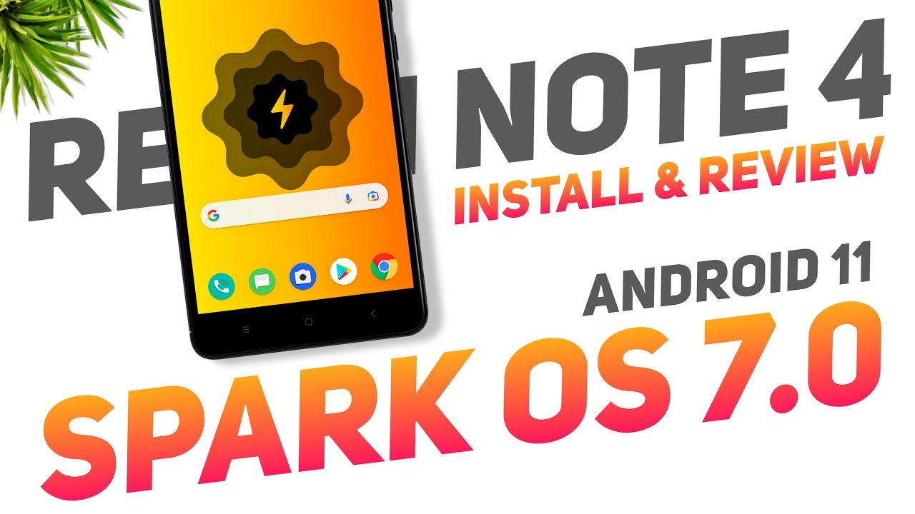 Spark OS 7.0 Rom For Redmi Note 4 | Android 11 | Customization | Install & Full Review