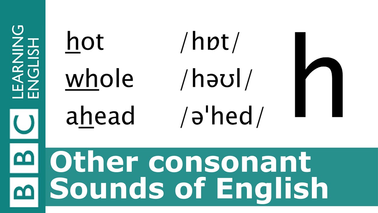 👄 Voiceless consonant - /h/ - 'hot', 'whole' and 'ahead' - English Pronunciation Tips