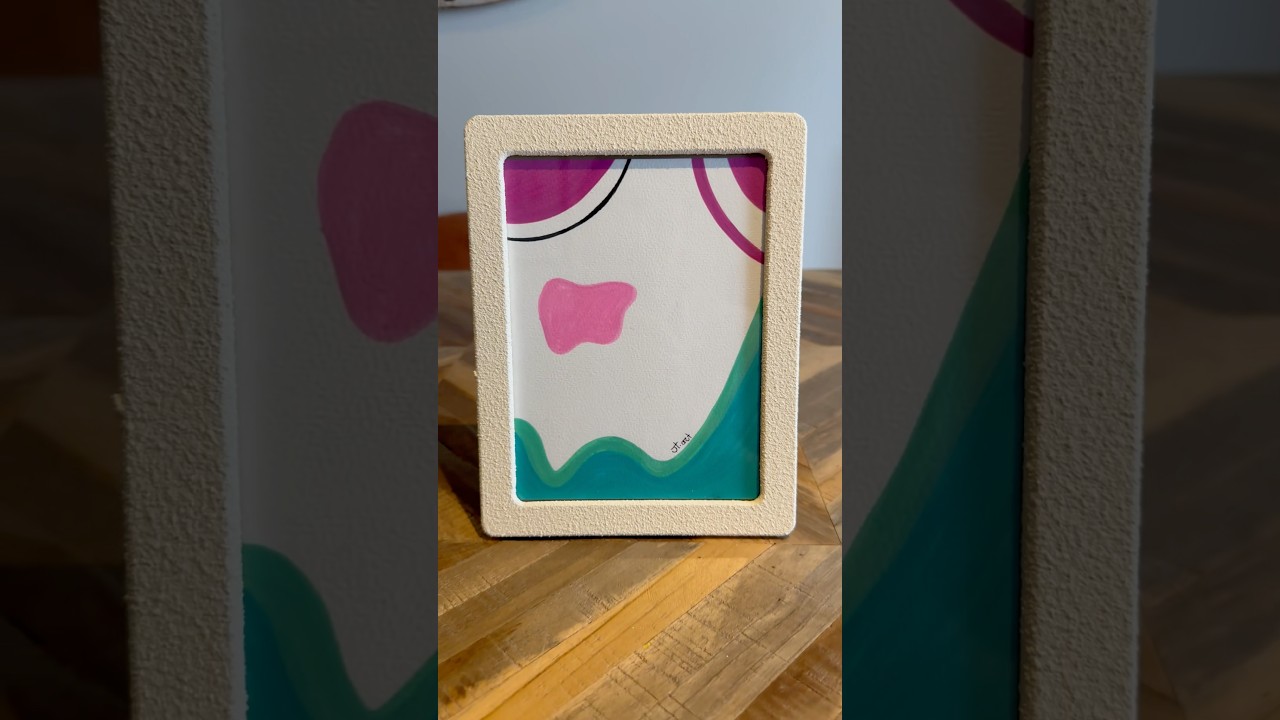 Quadro abstrato 🖼️ #art  #quadroabstrato #jessicathingsart #pinturaacrilica #acrylicpainting