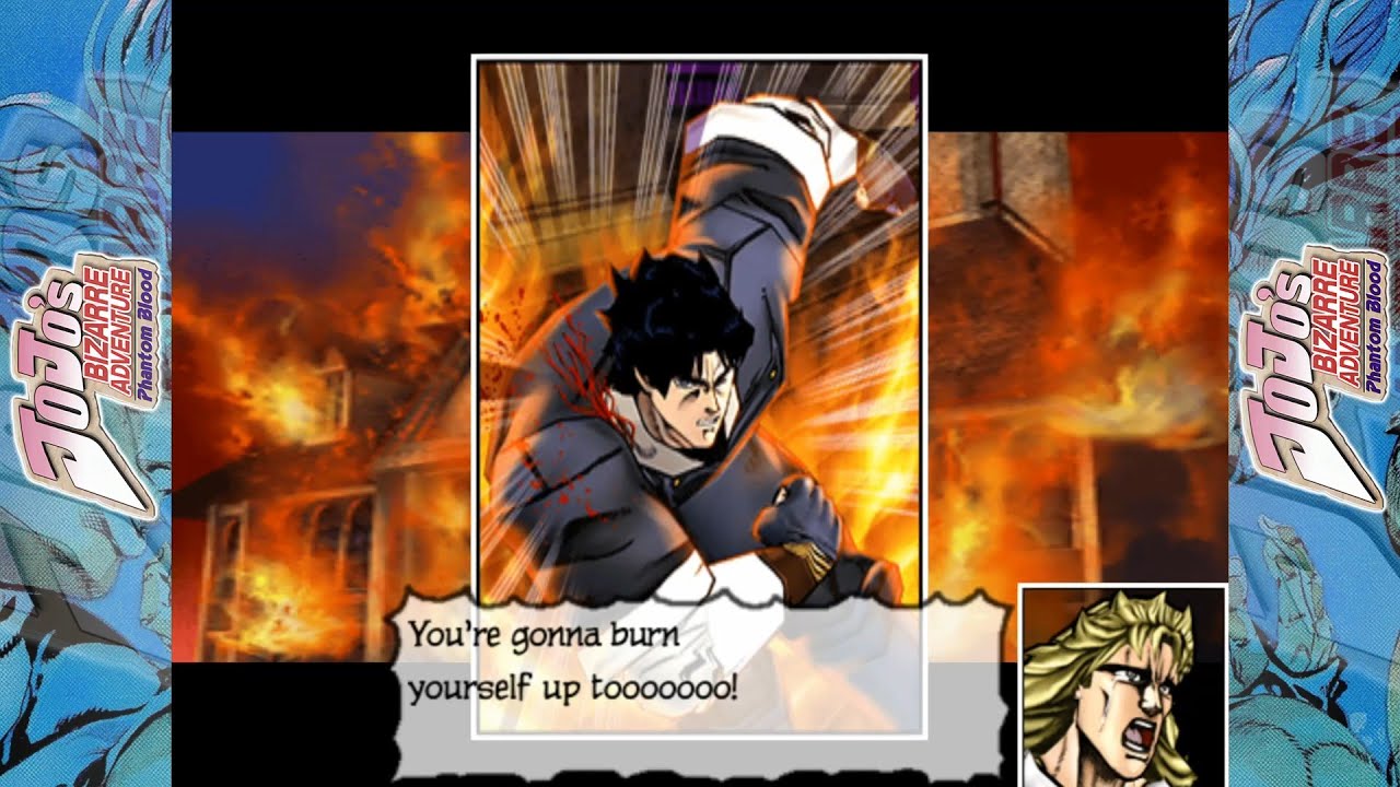 JoJo's Bizarre Adventure: Phantom Blood (PlayStation 2 English Patch Playthrough - Part 2)