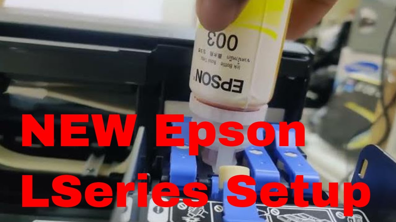 Epson L3250 L1250 ET 2810 ET 1810 Series unboxing and setup full រៀបតម្លើងម់ាស៊ីនថ្មី