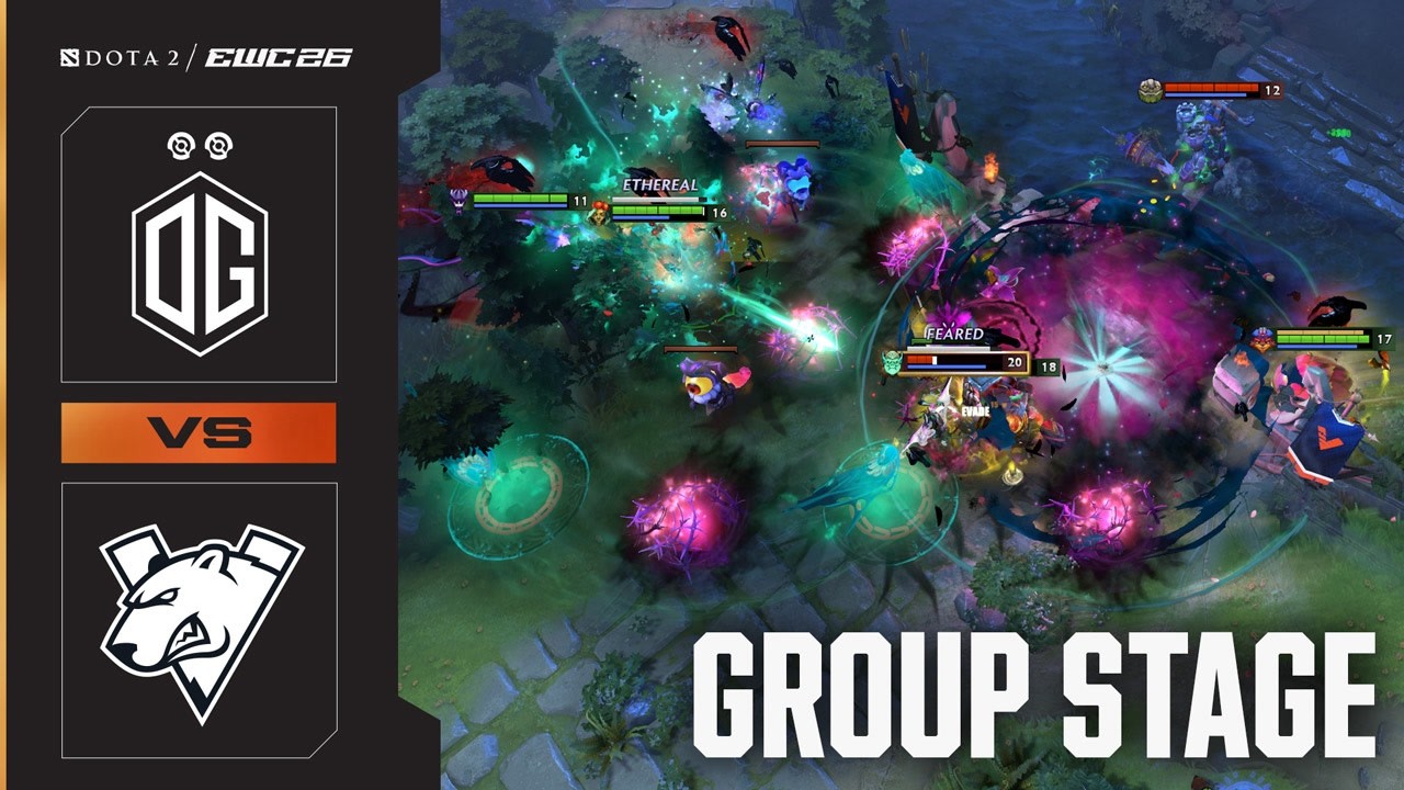 OG ESPORTS vs. VIRTUS.PRO | Dota 2 at EWC 26 - Group Stage - HIGHLIGHTS