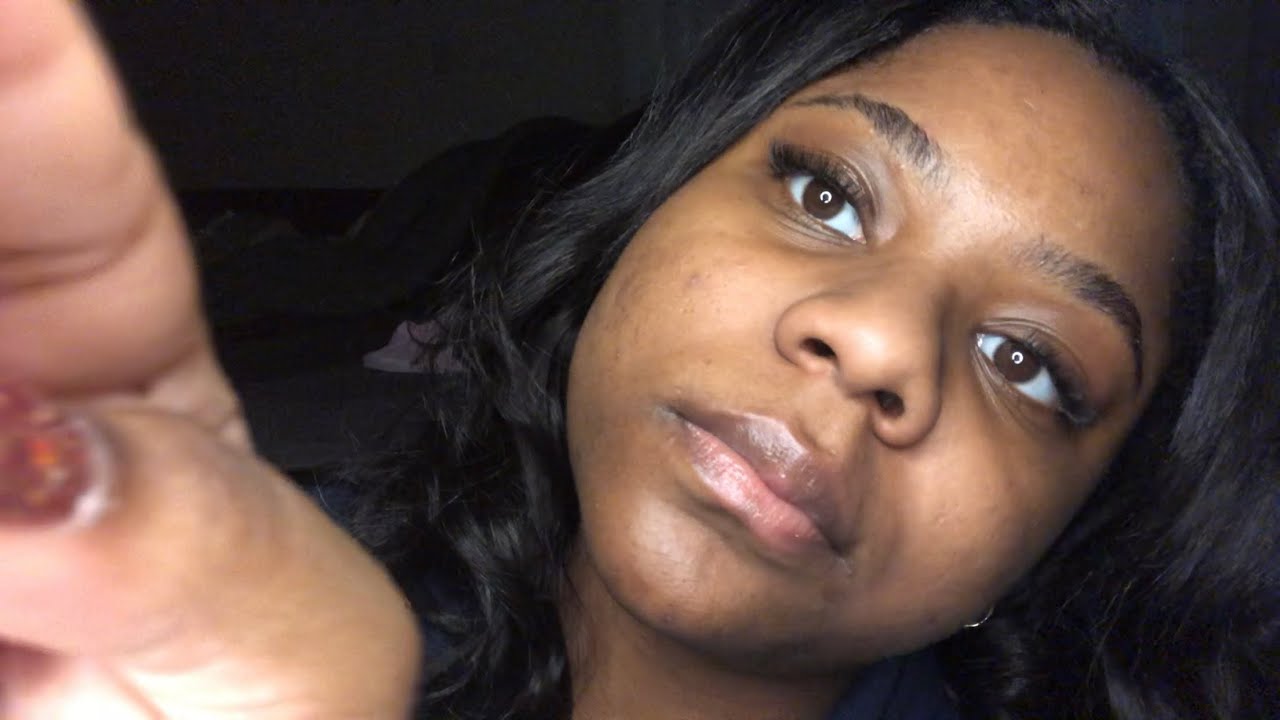 Doing your edges Roleplay | Gum Chewing | ASMR Minni